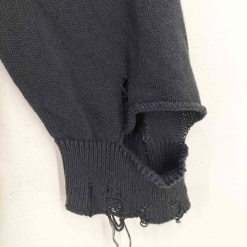 ザラ ZARA ダメージ加工 カーディガン メンズ import:XL