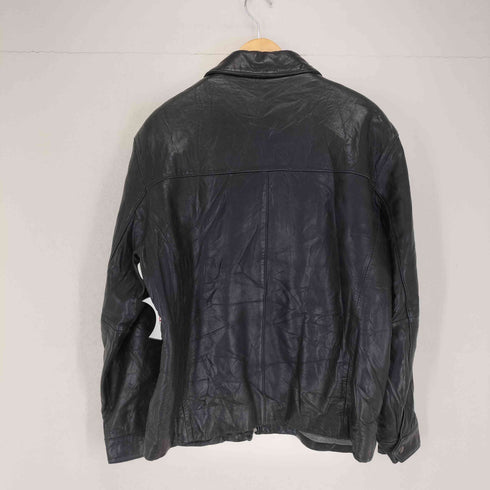 CHARLES KLEIN レザージップアップブルゾン メンズ M
