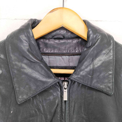 CHARLES KLEIN レザージップアップブルゾン メンズ M