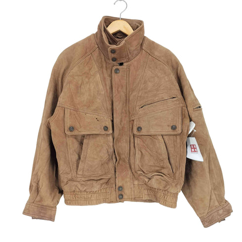 ウィルソン Wilsons Leather ADVENTURE BOUND レザーフライトジャケット メンズ S