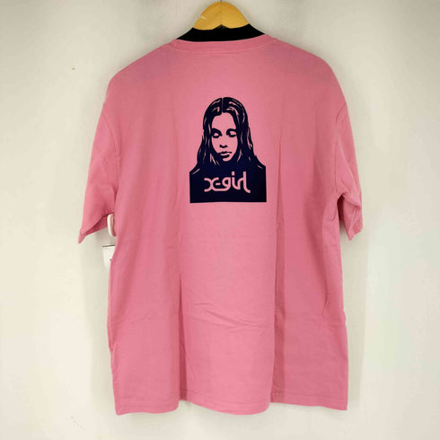 エックスガール X-girl FACE S/S TEE レディース JPN:XL