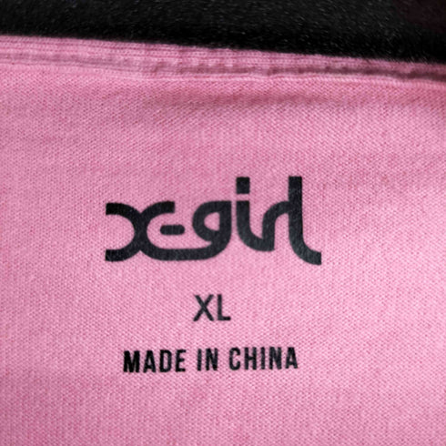 エックスガール X-girl FACE S/S TEE レディース JPN:XL