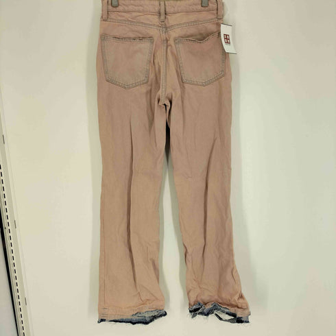 ザラ ZARA グラデーション ブーツ カット デニム パンツ レディース EUR:36