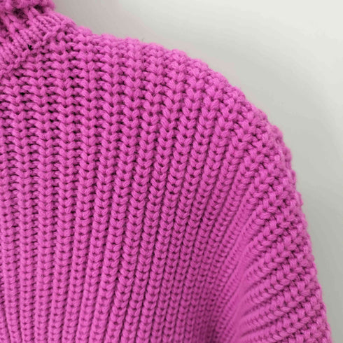 ザラ ZARA ハイネックニットセーター レディース import:S