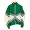 VARSITY クロスラインデザインナイロンジップブルゾン メンズ
