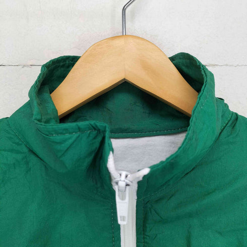 VARSITY クロスラインデザインナイロンジップブルゾン メンズ