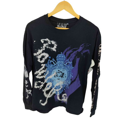 BLUE ROSES MADE IN ENGLAND 総柄 ロンT メンズ import:S