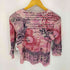gloria vanderbilt メッセージプリント L/S カットソー Y2K レディース import:M