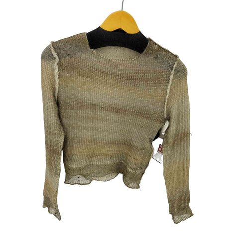 パーバーズ PERVERZE Double Mohair Cropped Tops レディース FREE