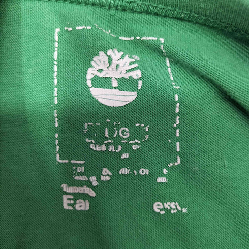 ティンバーランド Timberland プリンクルーネックTシャツ メンズ