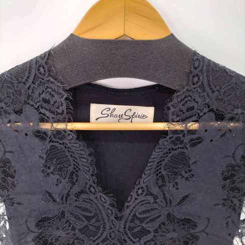 シェアースピリット SHARE SPIRIT y2k Cotton and nylon top レディース JPN:36