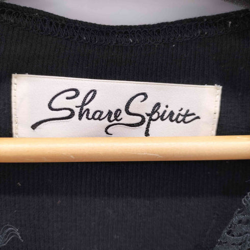 シェアースピリット SHARE SPIRIT y2k Cotton and nylon top レディース JPN:36