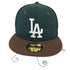 ニューエラ NEW ERA cooperstown 59fifty 1988 world series 6パネルキャップ グレーブリム メンズ 7 1/8