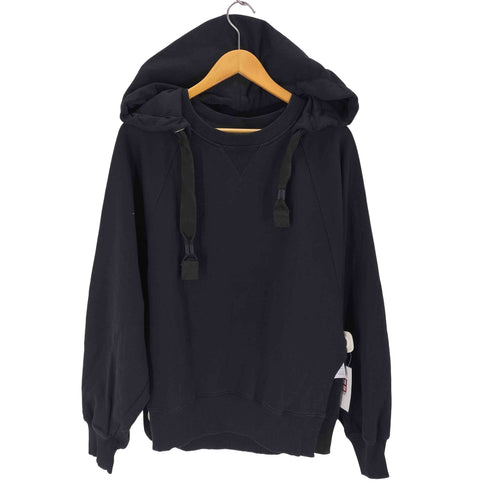 ディーゼル DIESEL フード付き クルーネックスウェット 前V メンズ