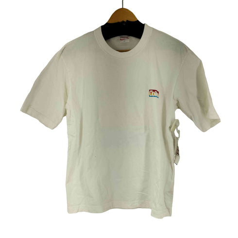 企業ロゴプリントクルーネックTシャツ メンズ JPN:M