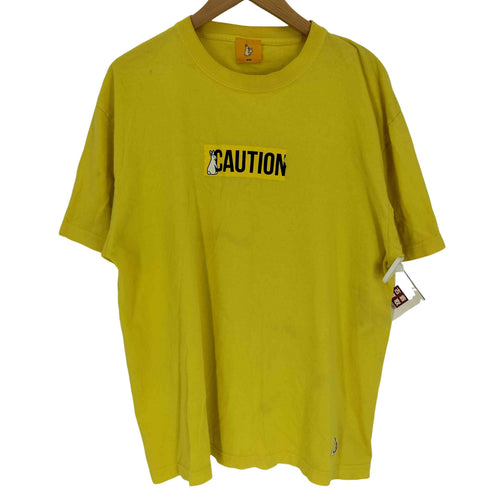 エフアールツー FR2 CAUTION ロゴ プリント S/S Tシャツ メンズ JPN:L