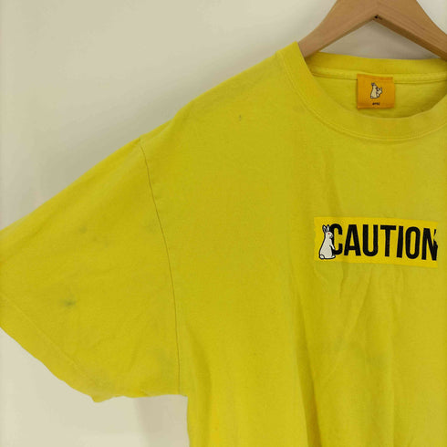 エフアールツー FR2 CAUTION ロゴ プリント S/S Tシャツ メンズ JPN:L