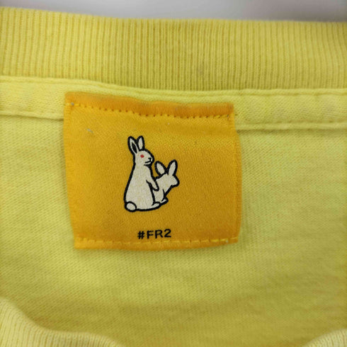 エフアールツー FR2 CAUTION ロゴ プリント S/S Tシャツ メンズ JPN:L