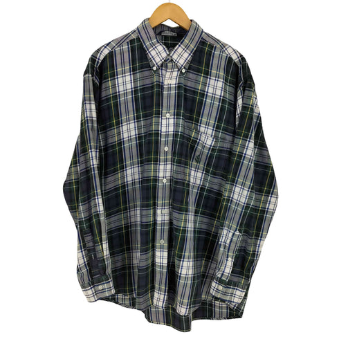 ノーティカ NAUTICA タータンチェック BDUシャツ メンズ import:L