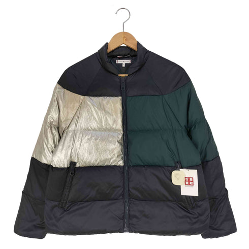 トミーヒルフィガー TOMMY HILFIGER ナイロン 切替 ライトダウンジャケット レディース import:XS