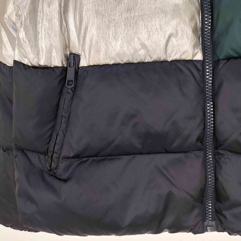 トミーヒルフィガー TOMMY HILFIGER ナイロン 切替 ライトダウンジャケット レディース import:XS
