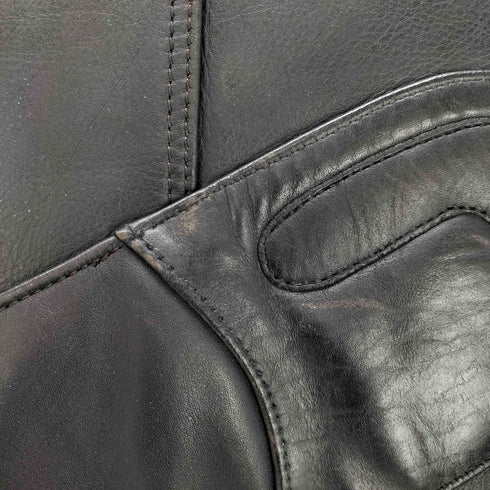 カドヤ KADOYA 80s K's Leather CYBER レザージャケット バック ピル カプセルデザイン メンズ JPN:L