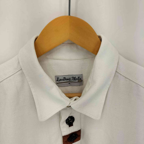 Landhaus Mode メタルボタンチロリアンシャツ メンズ JPN:XL
