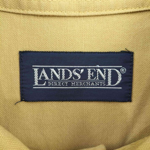 ランズエンド LANDS END MADE IN MALAYSIA コットンBDシャツ メンズ import:XL