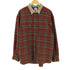 ギャップ Gap OLD 白タグ ウール切替チェックシャツ メンズ import:XL