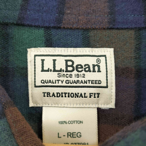 エルエルビーン L.L.Bean シャミークロスシャツ メンズ import:L