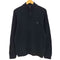 チャップスラルフローレン CHAPS RALPH LAUREN ワンポイント ハーフジップコットンニット メンズ import:S