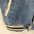 ザラ ZARA バーシティー デニムジャケット メンズ M