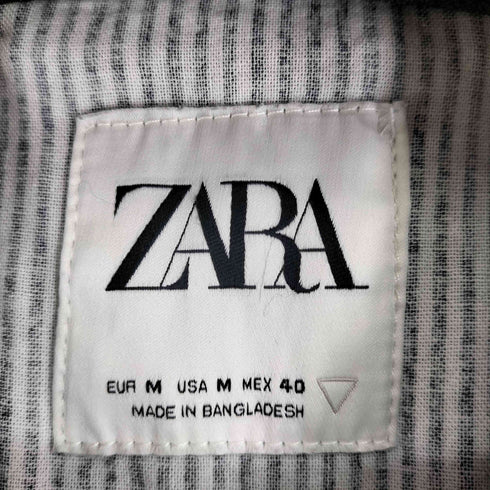 ザラ ZARA バーシティー デニムジャケット メンズ M