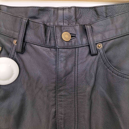 NICHIWA relume 牛革 レザー5ポケットパンツ メンズ 82