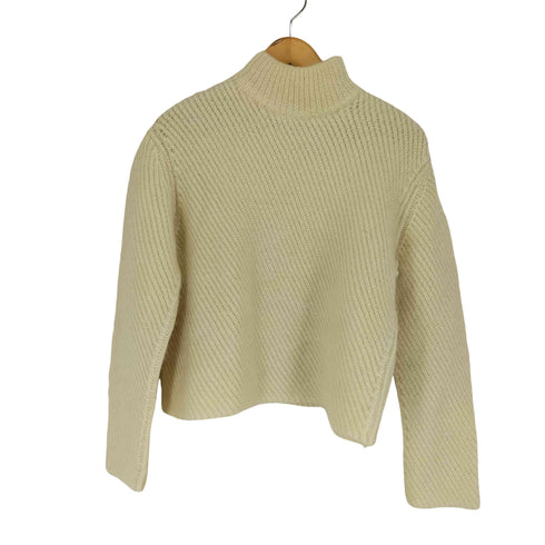 ジェイアンドエムデヴィッドソン J&M Davidson キッドモヘア モックネックニットセーター レディース JPN:S