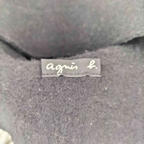 アニエスベー agnes b. フランス製 ウールバケットハット レディース