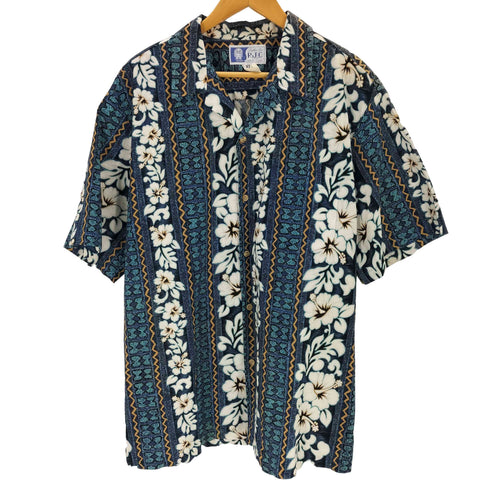 ロバートジェイクランシー RJC 80s USA製 アロハシャツ メンズ import:XL