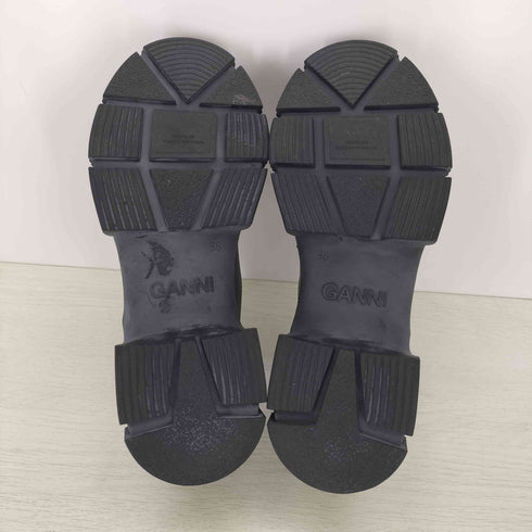 ガニー Ganni Rubber Crop City boots レディース 36