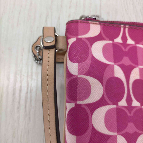 コーチ COACH シグネチャー リストレットポーチ レディース
