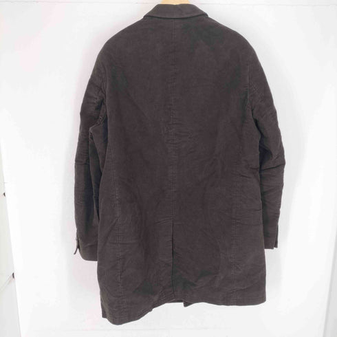 バナナリパブリック BANANA REPUBLIC 00S モールスキン比翼チェスターコート メンズ XL