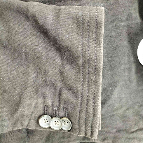 バナナリパブリック BANANA REPUBLIC 00S モールスキン比翼チェスターコート メンズ XL