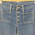 リーバイス Levis 00S 香港製 フロントポケット フレアデニムパンツ レディース 27×33