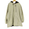 ジェイクルー J.CREW 90S 巨人タグ MADE IN USA 裏地チェックフリースジップアップハーフコート メンズ XL