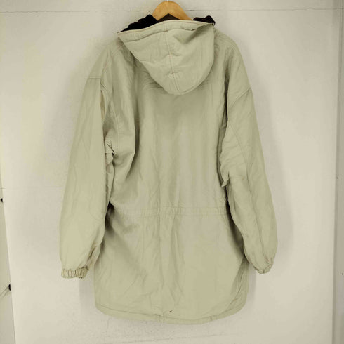 ジェイクルー J.CREW 90S 巨人タグ MADE IN USA 裏地チェックフリースジップアップハーフコート メンズ XL