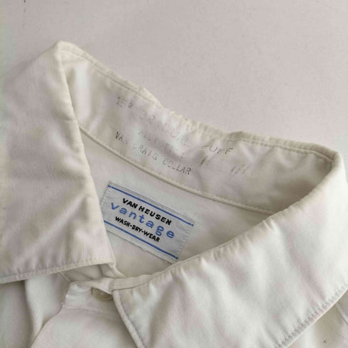ヴァンヒューゼン VAN HEUSEN vintage コットンシャツ メンズ 32