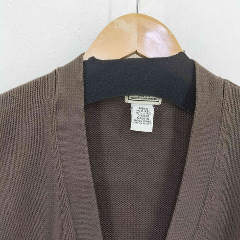 エルエルビーン L.L.Bean MADE IN HONG KONG コットンカーディガン メンズ
