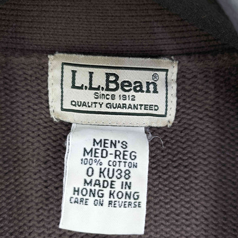エルエルビーン L.L.Bean MADE IN HONG KONG コットンカーディガン メンズ