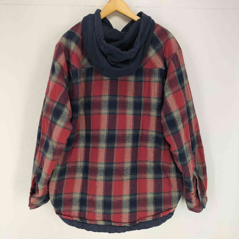 LEGENDARY OUTFITTERS フード付きネルシャツジャケット メンズ XXL
