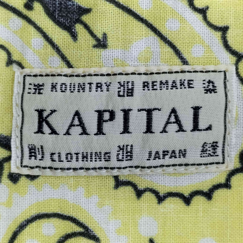 キャピタル KAPITAL BANDANA PATCHWORK 1ST JACKET メンズ 4