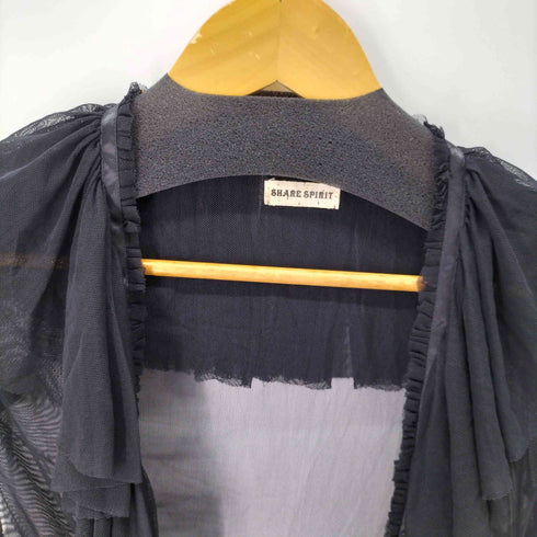 シェアースピリット SHARE SPIRIT チュールトップス レディース JPN:36